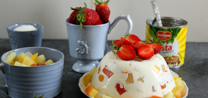 Del Monte FRUIT COCKTAIL PANNA COTTA Recipe